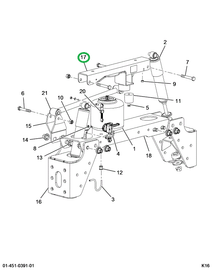 2516485C1 BRACKET, MOUNT CAB