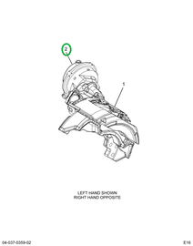 2516669C91 Chamber, Air Right Hand