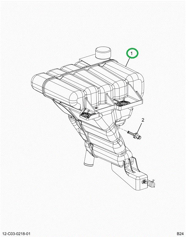 2516757C2 TANK,SURGE TANK, MM RADIATOR