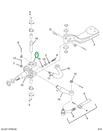 2516774C91 Knuckle, Steering Righ Hand