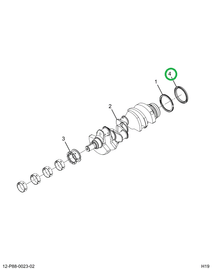 2516824C1 SEAL, CRANKSHAFT REAR