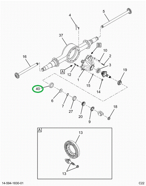2517234C91 CUP,BEARING CUP, CARRIER INNER