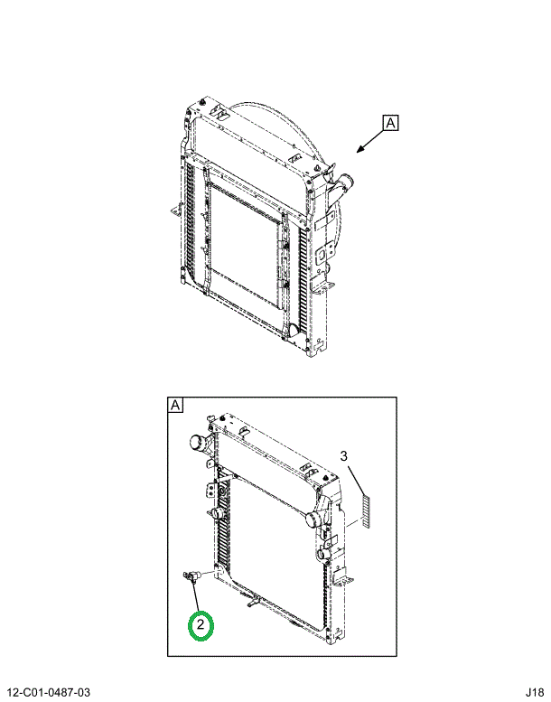2517300C1 PLUG,FITTING, RADIATOR 1/4NPTX