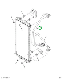 2517301C1 TUBE,HARDLINES KIT, TRANSMISSI