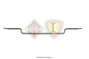 2517356C91 BAR,SLIDE BAR 55 INCH WITH GAS