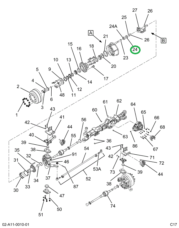 2517417C91 BUSHING
