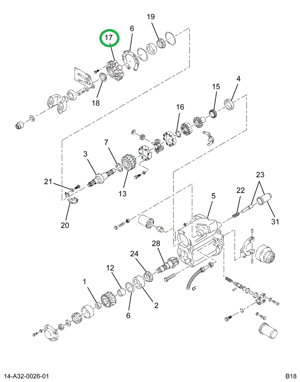 2517545C91 Cage Assembly. Bearing