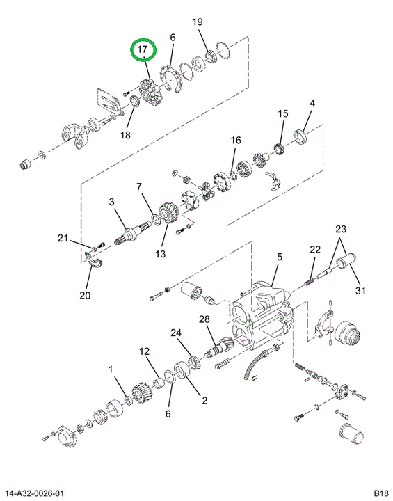2517545C91 Cage Assembly. Bearing