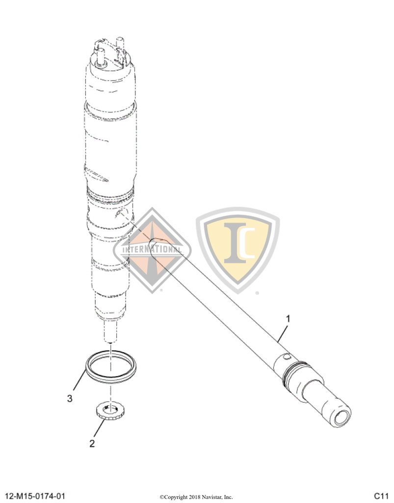 2517612C91 SEAL,KIT, INJECTOR SEALS