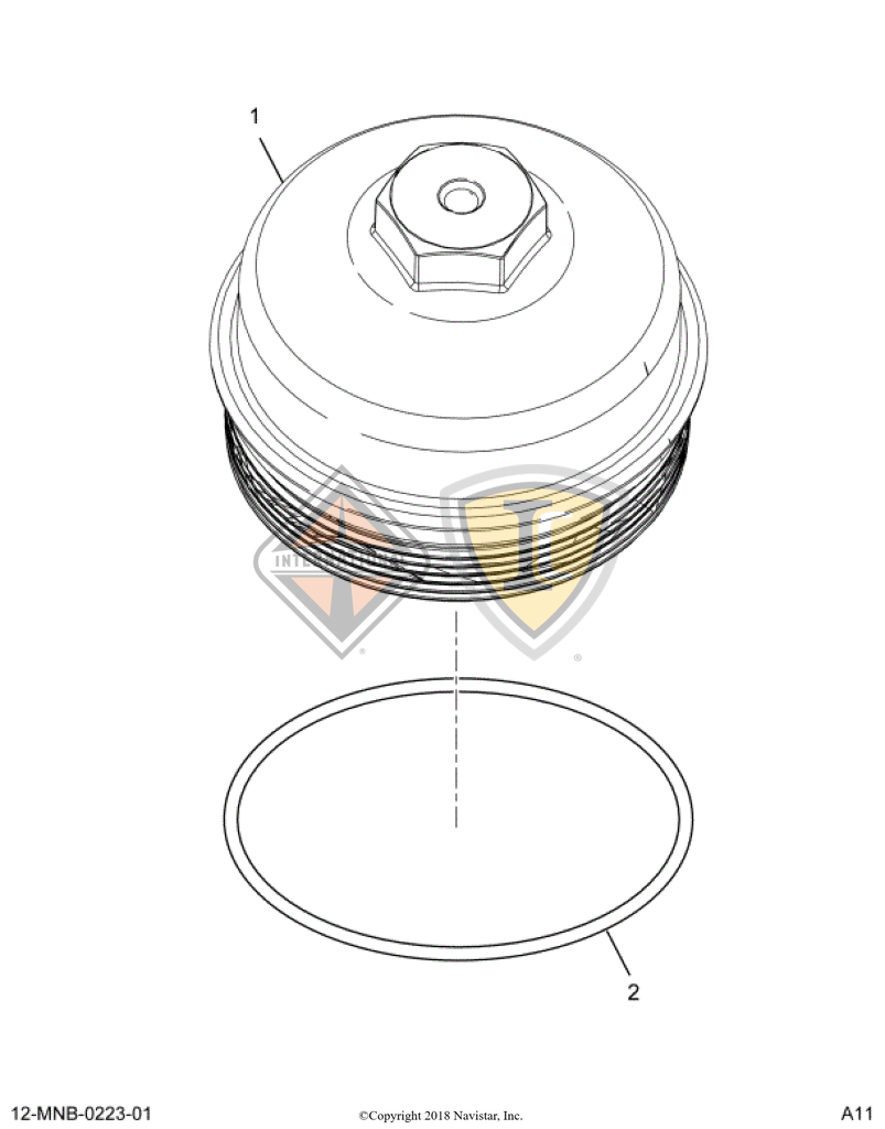 2517616C91 KIT, FILTER CAP