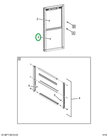 2517758C91 Glass Kit 16.25 Inch Laminated
