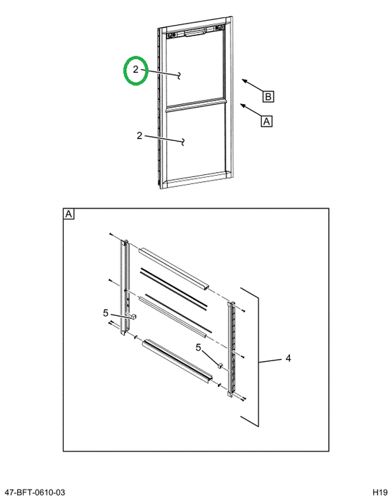 2517761C91 Glass Kit 16.25 Inch Temper Da