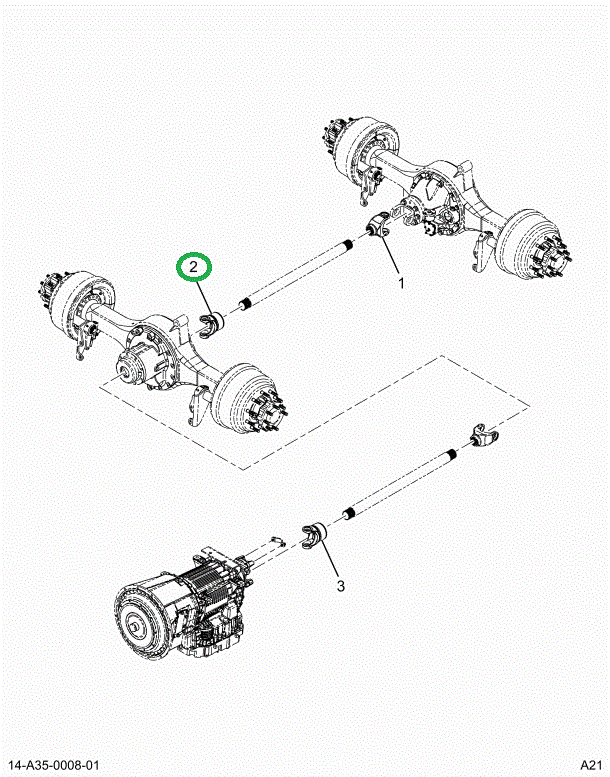 2518089C91 FLANGE,YOKE, DIFFERENTIAL, HOY