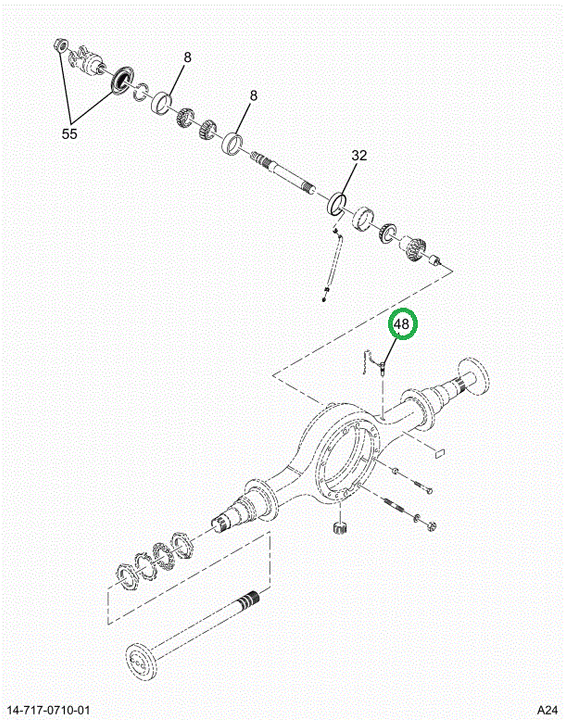 2518104C91 PLUG, DIFFERENTIAL