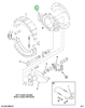 2518119C91 SPIDER, PIN RIGHT HAND REAR