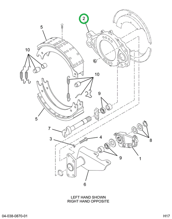 2518137C91 Spider, Right Hand Rear