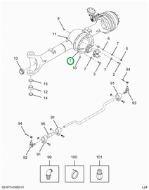 2518158C91 Differential, Assembly 6.17
