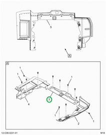 2518559C91 SEAL, TOP RECIRCULATION