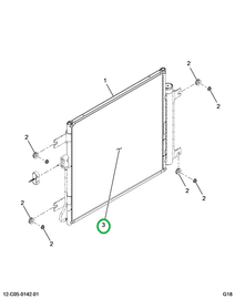 2518563C91 CONDENSR,CONDENSER ASSEMBLY ON