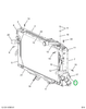 2518576C91 BRACKET, LOWER GRILL