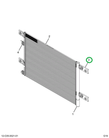 2518588C1 MODULE,RAIL, RADIATOR MOUNTING