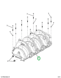 2518605C91 MANIFOLD, INTAKE