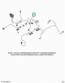 2518836C91 HARNESS,HARN, LT ISX ENGINE
