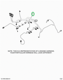 2518843C91 HARNESS,HARN, LT ISX ENGINE