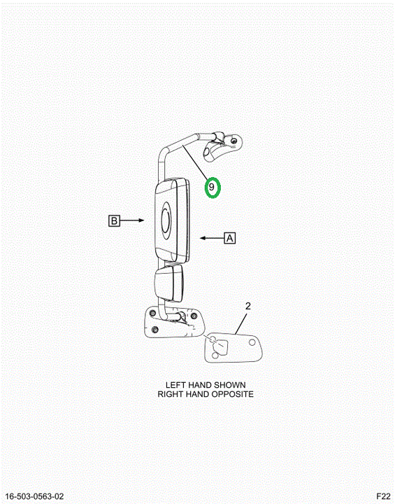 2519124C91 Bracket Assy, Right Hand, Ss,