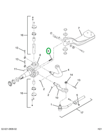 2519374C91 BOLT, AXLE STOP
