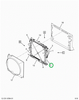 2519406C91 CHANNEL, RADIATOR RIGHT SIDE S