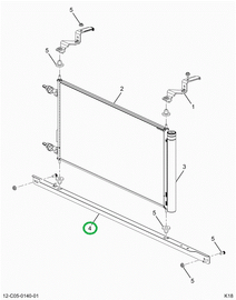 2519441C1 BRACKET, MOUNTING LOWER