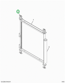 2519450C91 BRACKET,MOUNTING, AIR CONDITIO