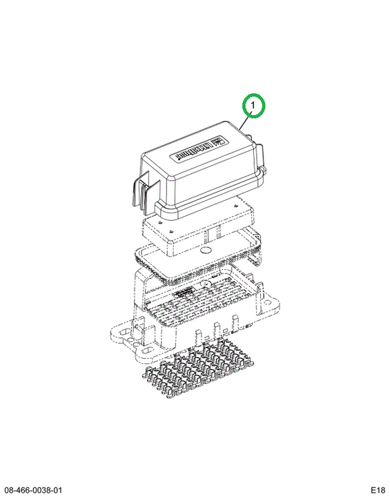 2519458C1 CONNECTR,COVER W/VENT HOLE