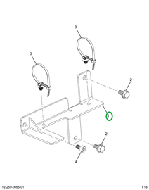 2519561C1 FITTING,BRACKET, O2 SUPPORT