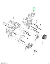 2519564C91 BRACKET, P/S PUMP