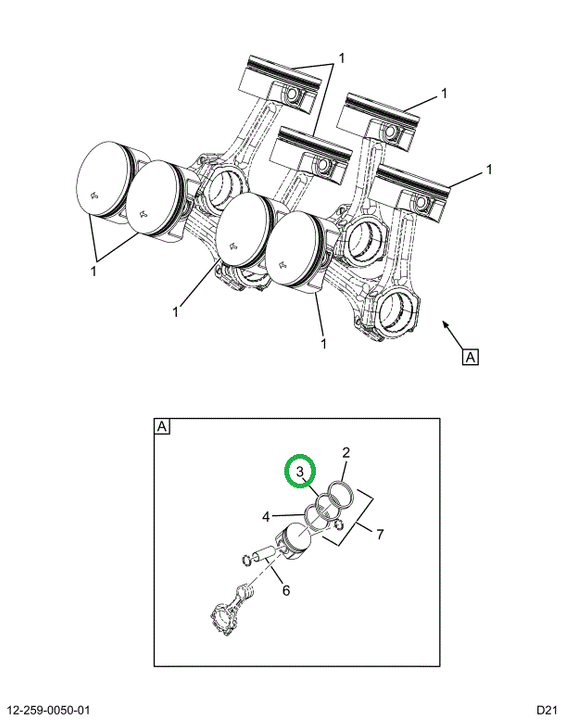 2519579C1 RING, COMPRESSION