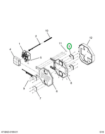 2519842C1 LIGHT,LED, STROBE, MASTER, FEM