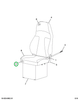 2519917C1 CUSHION,UPHOLSTERED BOTTOM CUS