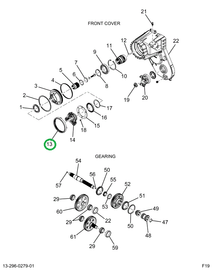 2520231C1 GEAR,PLANET RING GEAR 3892-E-6