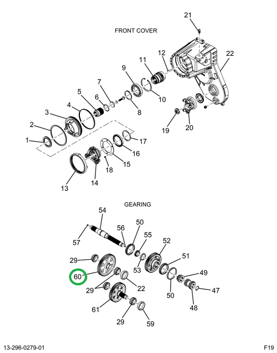 2520260C1 GEAR,IDLER GEAR 3892-B-6346