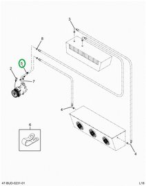 2520451C91 Fitting Kit, Inner Compressor
