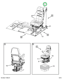 2520475C91 Sra Air Bag Replacement Unit,