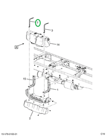 2520489C1 STRAP,REAR STRAP VISTA