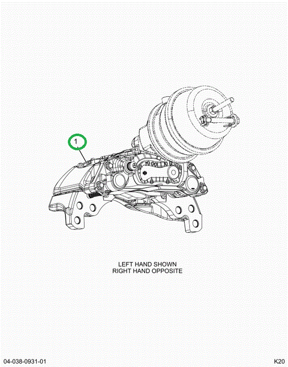 2520652C1 CYLINDER,CALIPER