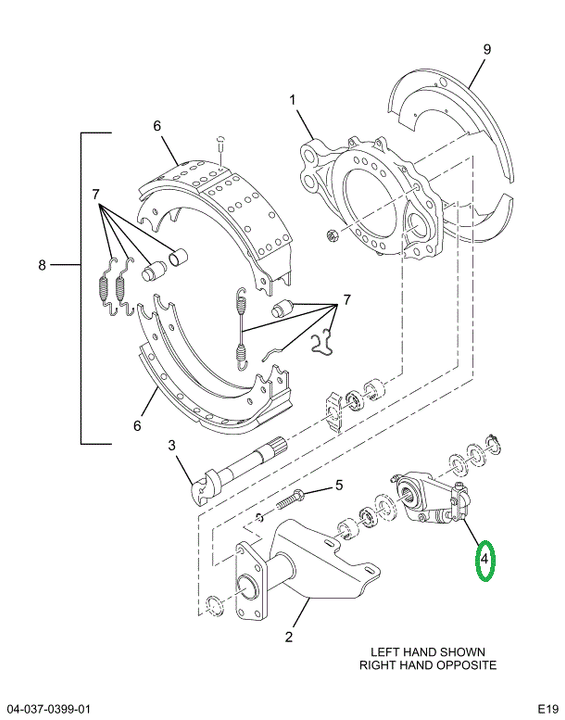 2520676C1 Strap, Slack Adjuster