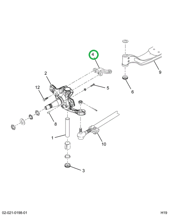 2520753C91 Arm Steering