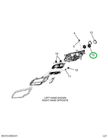 2520852C1 BOOT, HEAD LIGHT
