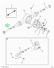 2520940C91 Axle Shaft Rt