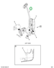 2520967C91 BRACKET ASSEMBLY, LEFT HAND, B